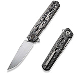 Image of We Knife Co Ltd Navo Flipper Knife Carbon Fiber Handle