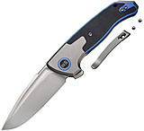 Image of We Knife Co Ltd Press Check Framelock Blue WE20078B2