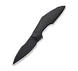 Image of We Knife Co Ltd Weknife Krait Snake Flipper Knife Black Titanium Handle