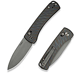 Image of We Knife Co Ltd Weknife Nightblade Crossbar Lock Knife Tiger Stripe Pattern Flamed Titanium Handle 2.98inch Gray Stonewashed Cpm 20cv Blade We22046-3