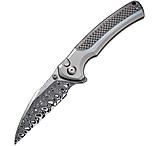 Image of We Knife Co Ltd Ziffius Button Lock Gray Ti/CF