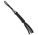 Image of We Knife Co Ltd WE Knife Co. Black Tied Paracord Lanyard w/ Gray Titanium Bead 8CEEA1B7