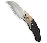 Image of We Knife Co Ltd WE Knife Co. Orc Boss Liner Lock Knife Twill Carbon Fiber/Champagne Ti 3.8 SW 8593284E