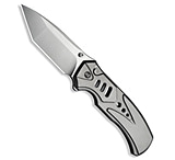 Image of We Knife Co Ltd WE Knife Co. Zentron Button Lock Knife Gray Titanium 3.5 Satin M390 4F594DA2