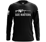 Image of We the People Holsters Size Matters Long Sleeve Shirt CF613099