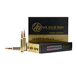 Weatherby .25 Weatherby Rebated Precision Magnum 133 grain Berger Elite Hunter Rifle Ammunition
