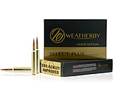Weatherby 280 Ackley 168 Grain Classic Hybrid Rifle Ammunition