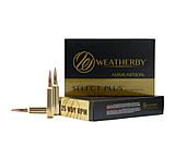 Weatherby .25 Weatherby Rebated Precision Magnum 117 grain Barnes LRX Copper Rifle Ammunition