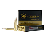 Weatherby Select Plus .300 Magnum 180 Grain Swift Scirocco Brass Cased Centerfire Rifle Ammunition