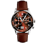 Image of Wenger Commando Dual Time2 Watch - Men's Stainless Steel Waterproof Watch