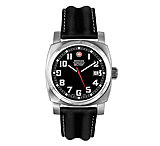 Image of Wenger Swiss Military Retro Men's Black Dial w/ Black Strap Watch 72972