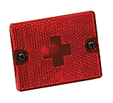 Image of Wesbar 003337 Clearance/Side Marker Lights With Reflex Lens - Replacement Lens