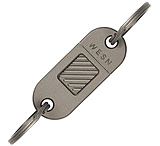 Image of WESN QR Keychain Gunmetal