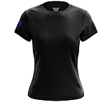 Image of We the People Holsters Basic - Black + Blue Women's Short Sleeve Shirt D04D3E6A