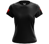 Image of We the People Holsters Basic - Black + Red Women's Short Sleeve Shirt 67163518