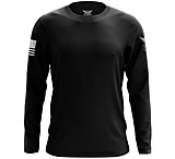 Image of We the People Holsters Basic - Black + White Long Sleeve Shirt 1FF3BCBE