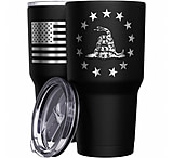 Image of We the People Holsters Betsy Ross Gadsden Flag + American Flag Stainless Steel Tumbler EA1C3594