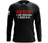Image of We the People Holsters Dad Rules Long Sleeve Shirt 7C77D5CC