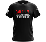 Image of We the People Holsters Dad Rules Short Sleeve Shirt CCC7D6B9