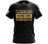 Image of We the People Holsters Do Not Leave Unsupervised Short Sleeve Shirt 5A010690