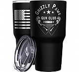 Image of We the People Holsters Grizzly Paws Gun Club + American Flag Stainless Steel Tumbler B4CA0AF4