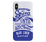 Image of We the People Holsters How Strong - Blue Lives Matter - White Case 3E4B91CA