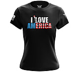 Image of We the People Holsters I F'n Love America Women's Short Sleeve Shirt DA987134