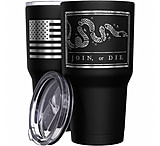 Image of We the People Holsters Join or Die + American Flag Stainless Steel Tumbler 43050AA8
