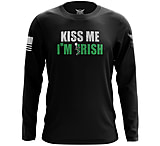 Image of We the People Holsters Kiss me, I'm F'n Irish Long Sleeve Shirt C33F18EB