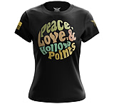 Image of We the People Holsters Peace, Love, &amp; Hollow Points Women's Short Sleeve Shirt B2EF1740