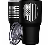 Image of We the People Holsters Police Shield Stainless Steel Tumbler 11340478