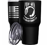 Image of We the People Holsters POW MIA You are not forgotten + American Flag Stainless Steel Tumbler 719DB814