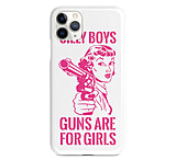 Image of We the People Holsters Silly Boys, Guns are for Girls - Pink Text Case 876044FC