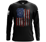 Image of We the People Holsters Tattered '76 Flag Long Sleeve Shirt 2FFA415D