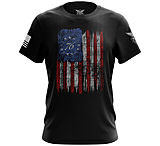 Image of We the People Holsters Tattered '76 Flag Short Sleeve Shirt E5B2870C