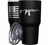 Image of We the People Holsters We The People AR-15 + American Flag Stainless Steel Tumbler CDFF0353