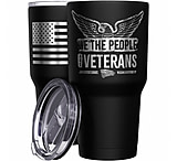 Image of We the People Holsters We The People are Veterans + American Flag Stainless Steel Tumbler A65DB796