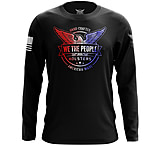 Image of We The People Holsters Distressed Flag Logo Long Sleeve Shirt 8EBA6A12