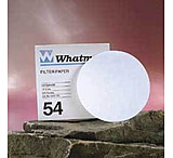 Image of Whatman Grade No. 54 Quantitative Filter Paper, Low Ash, Whatman 1454-090 Filter Circles, Pack of 100