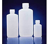 Image of Wheaton Leak-Resistant Bottles, High-Density Polyethylene, Narrow Mouth, Wheaton 209049, Case of 48