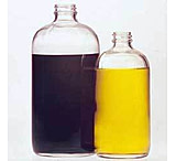 Image of Wheaton Safety-Coated Clear Reagent Bottles, Narrow Mouth, Wheaton 220746 Bottle With PE-Lined Cap, Case of 12
