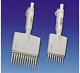 Image of Wheaton Socorex Acura Multichannel Pipettors with Tip Ejectors, Variable Volume, Wheaton W810610 12-Channel