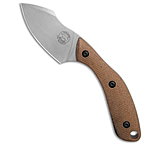 Image of White River Knife &amp; Tool White River Apex Fixed Blade Knife Natural Canvas Micarta/Blk Liners 2.7 SW 6D742C24