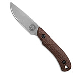 Image of White River Knife &amp; Tool White River Axiom Fixed Blade Knife Natural Burlap Micarta 2.9 Stonewash 6DC331E5