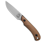 Image of White River Knife &amp; Tool White River Axiom Fixed Blade Knife Natural Canvas Micarta/Blk Liners 2.9 SW 03F8B3EC