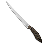 Image of White River Knife &amp; Tool White River Knives 8 Step-Up Fillet Knife Maple/Black Richlite 8 Stonewash 0FB48283