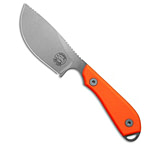 Image of White River Knife &amp; Tool White River Knives M1-Skinner Fixed Blade Knife Orange G-10 3 Stonewash 43880573