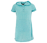 Image of White Sierra Bug Free Hooded Short Sleeve Tunic - Girls
