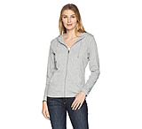Image of White Sierra Bug Free Jersey Full Zip Hoody - Womens