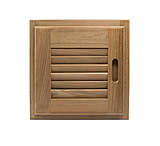 Image of Whitecap Teak Louvered Door &amp; Frame